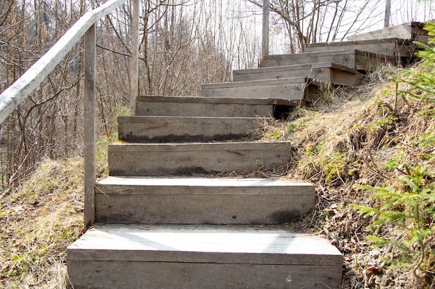 Jak zrobić schody na skarpie z podkładów ogrodowych?